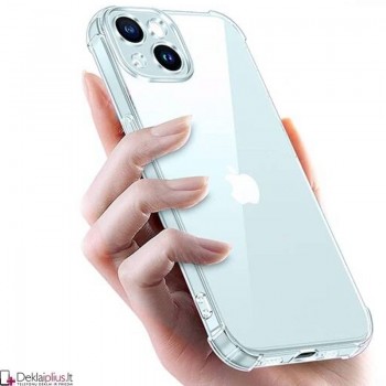 Silikoninis-Anti shock dėklas - permatomas 1.5 mm. (Apple Iphone 15 Plus) Silikoninis-Anti shock dėklas - permatomas 1.5 mm. (Apple Iphone 15 Plus)